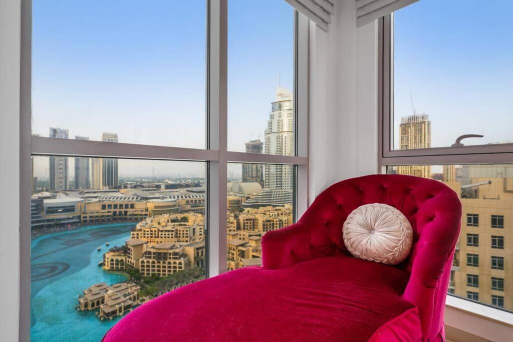 Spectacular Burj & Fountain View - Luxurious 3 Bedrooms & Maids Room - The Residences Дубай Экстерьер фото