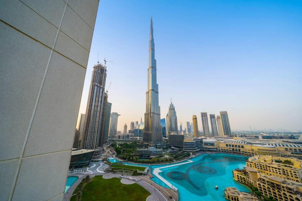Spectacular Burj & Fountain View - Luxurious 3 Bedrooms & Maids Room - The Residences Дубай Экстерьер фото
