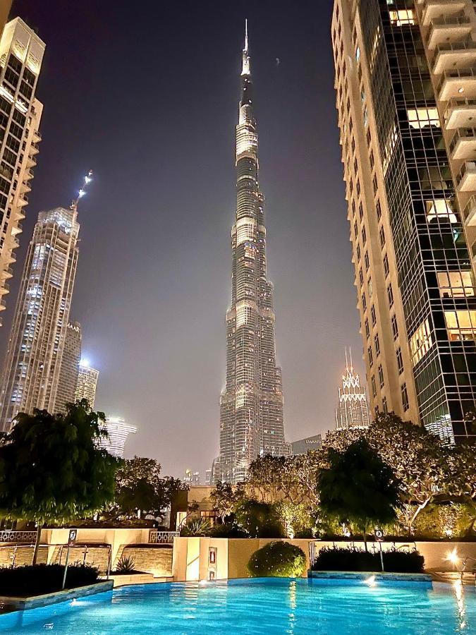 Spectacular Burj & Fountain View - Luxurious 3 Bedrooms & Maids Room - The Residences Дубай Экстерьер фото