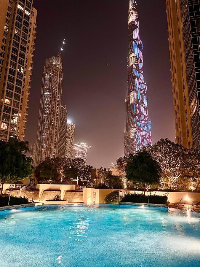 Spectacular Burj & Fountain View - Luxurious 3 Bedrooms & Maids Room - The Residences Дубай Экстерьер фото