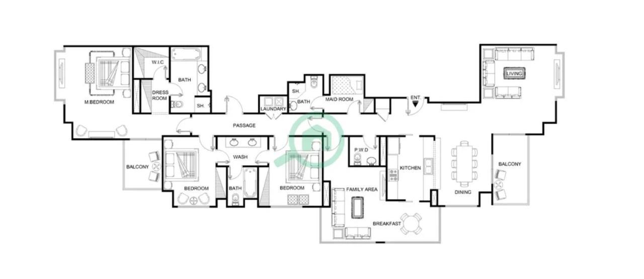 Spectacular Burj & Fountain View - Luxurious 3 Bedrooms & Maids Room - The Residences Дубай Экстерьер фото
